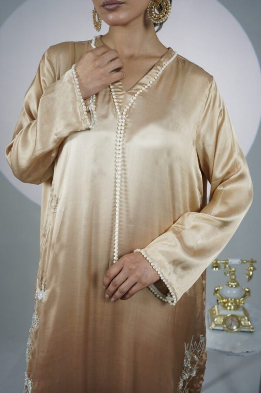 Gold Ombre Silk