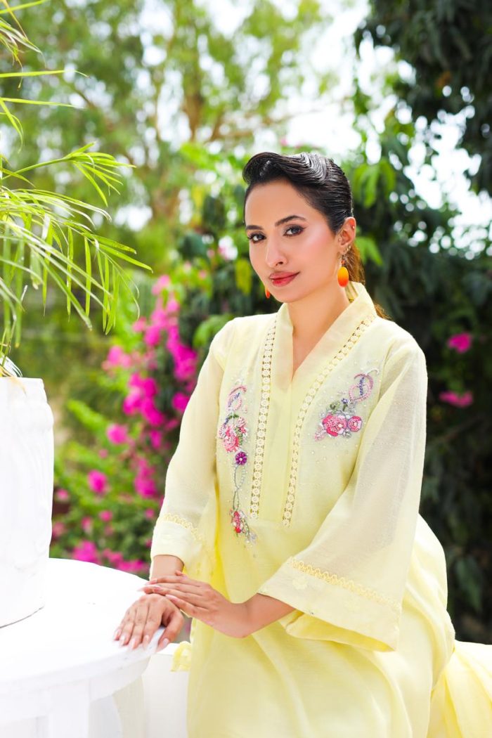 Rose Lemonade with Pant & Dupatta