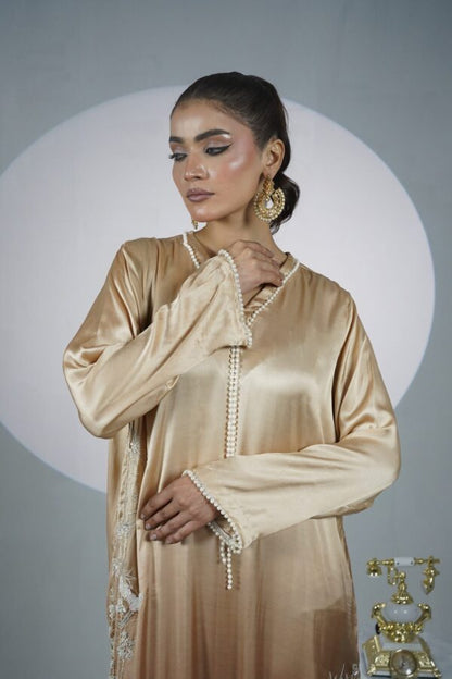 Gold Ombre Silk