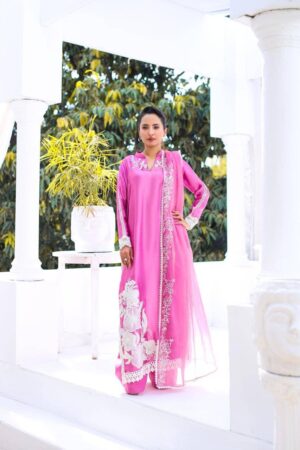 Rose Cloud Shirt with Pant